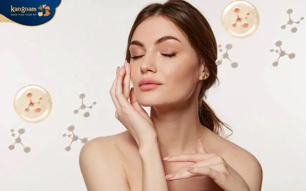Collagen duy trì làn da tươi trẻ, khỏe mạnh