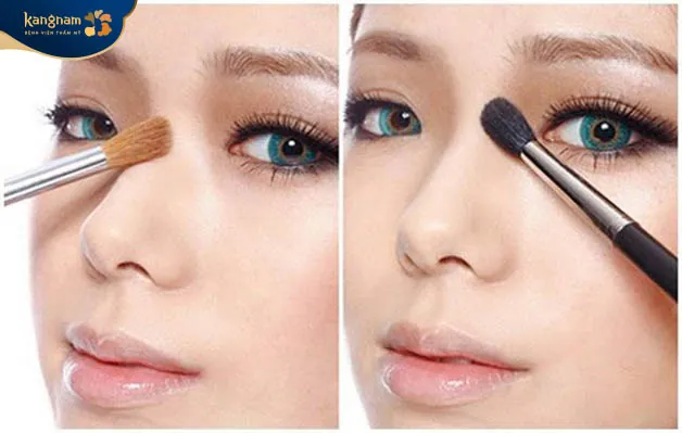 Trang điểm tạo sống mũi cao