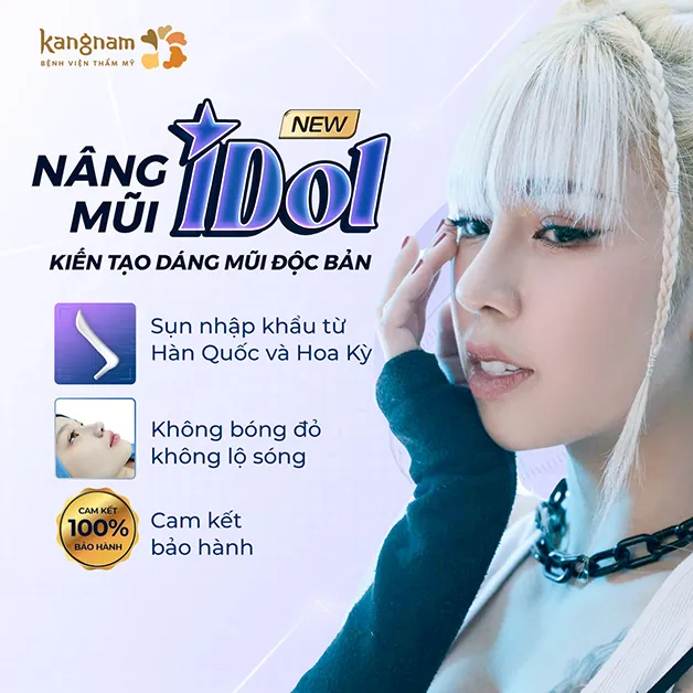 Phương pháp nâng mũi độc bản, duy trì dáng mũi đẹp vĩnh viễn