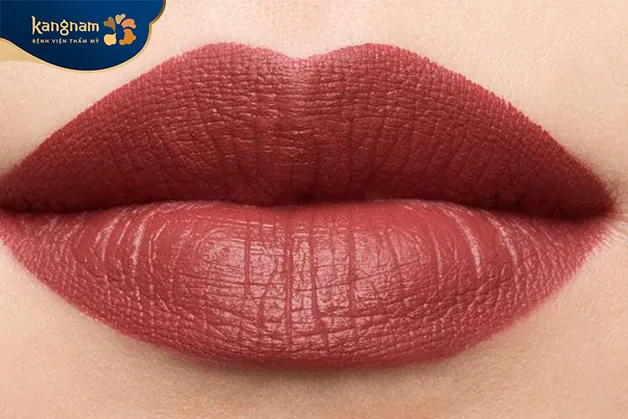 Màu nâu đỏ là lựa chọn lý tưởng cho những người có làn da ngăm