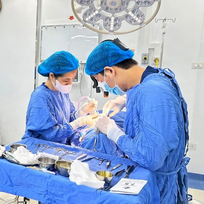 Quy trình nâng mũi khép kín, an toàn